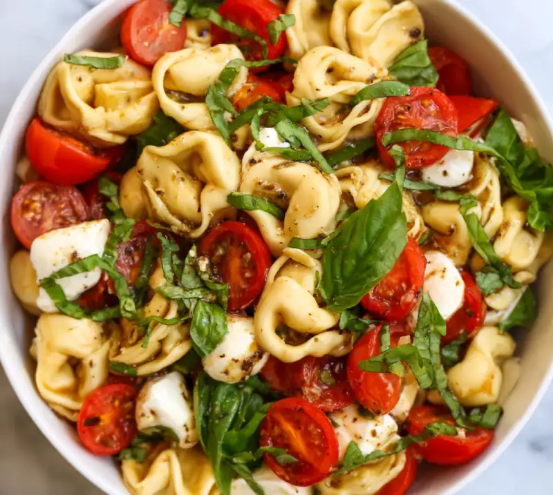 Tortellini Caprese Salad