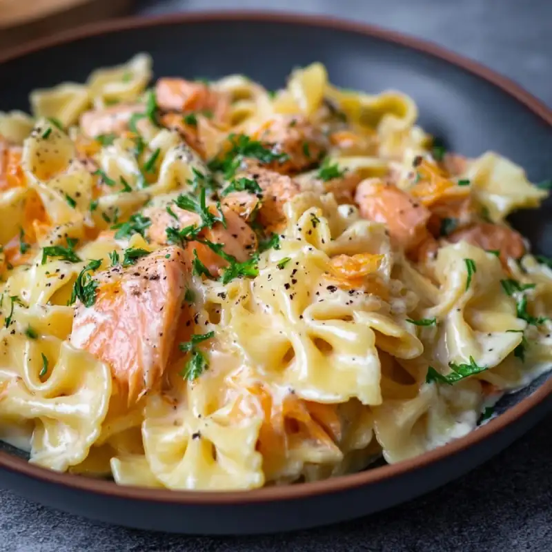 Creamy Hot Smoked Salmon Pasta: Delicious Dinner Recipe