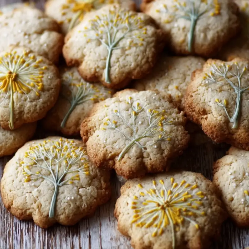 Magical Dandelion Cookies