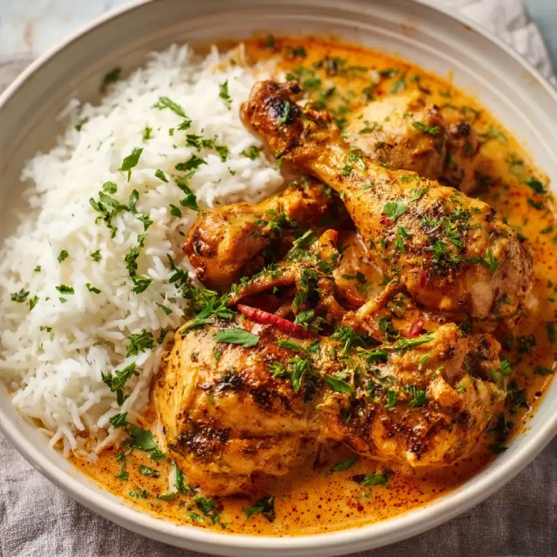Creamy Paprika Chicken Drumsticks