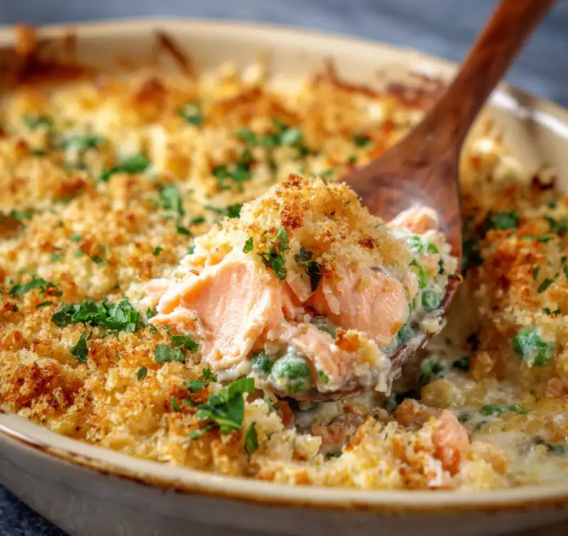 Baked Salmon Casserole