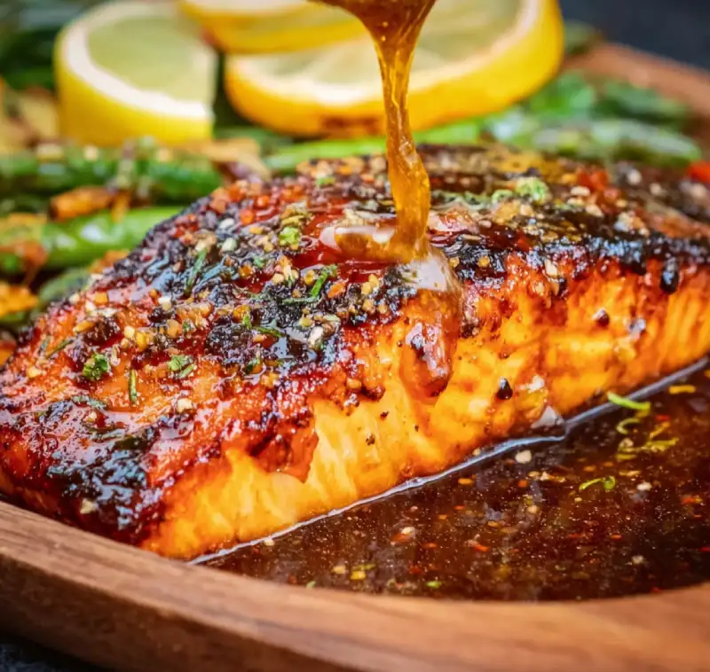 Hot Honey Salmon
