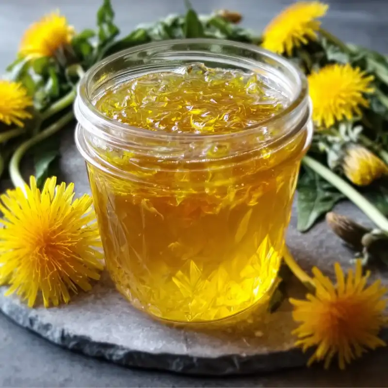 Fresh Dandelion Jelly