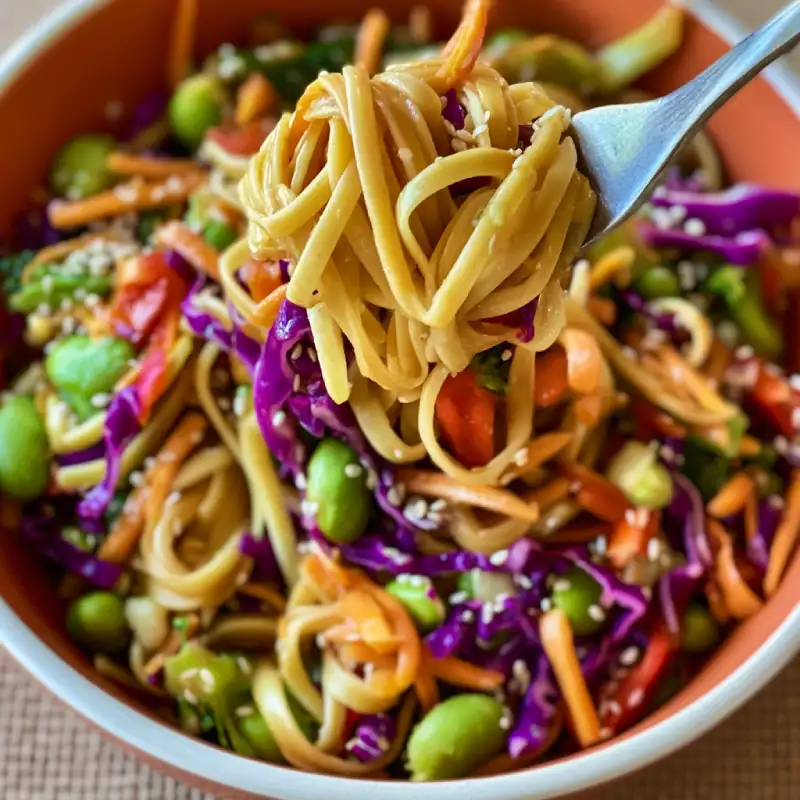 Delicious Asian Pasta Salad Recipe