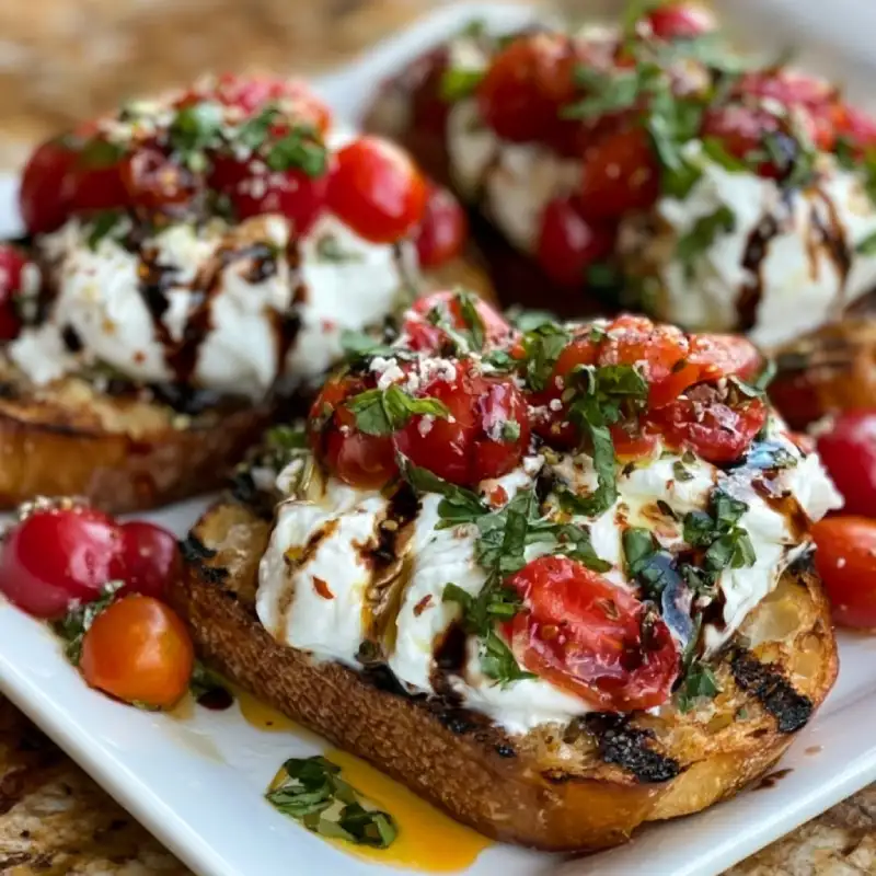 Burrata Bruschetta
