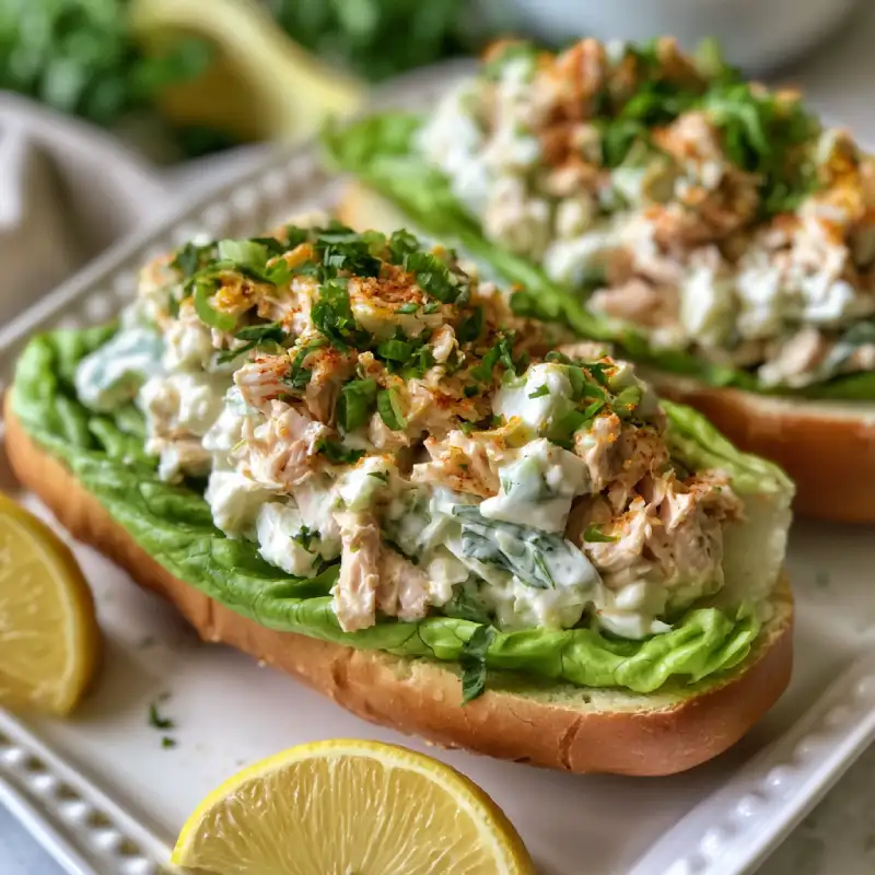 Easy Chicken Salad Boats Recipe