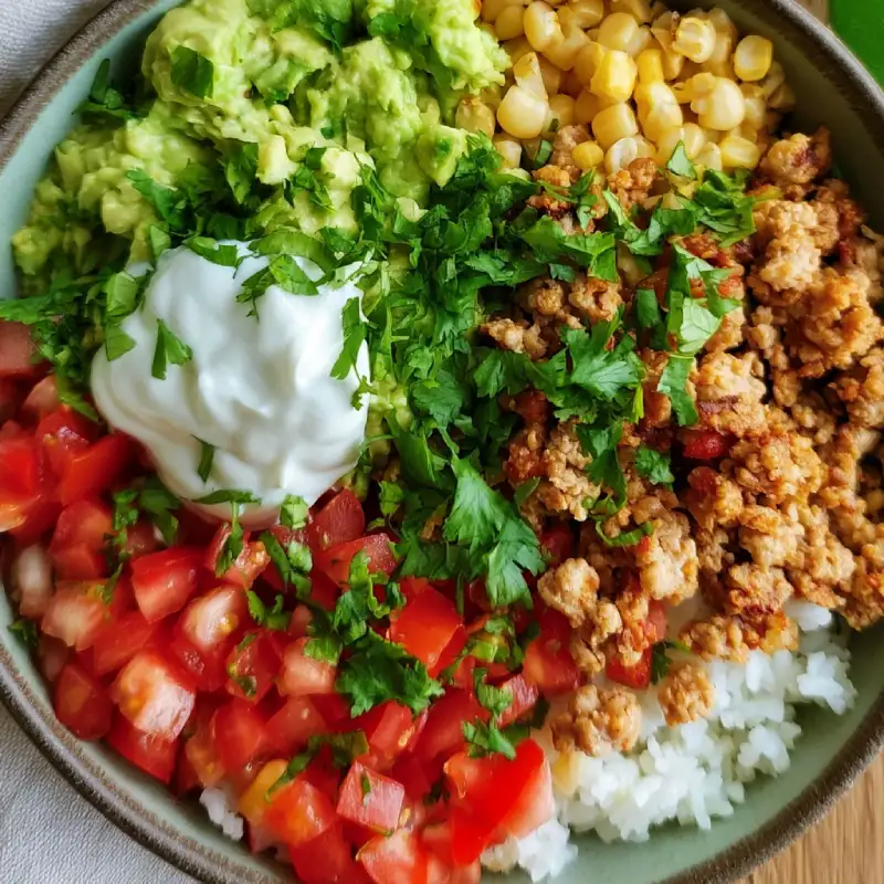 Healthy Turkey Taco Bowl – Delicious and Easy Recipe
