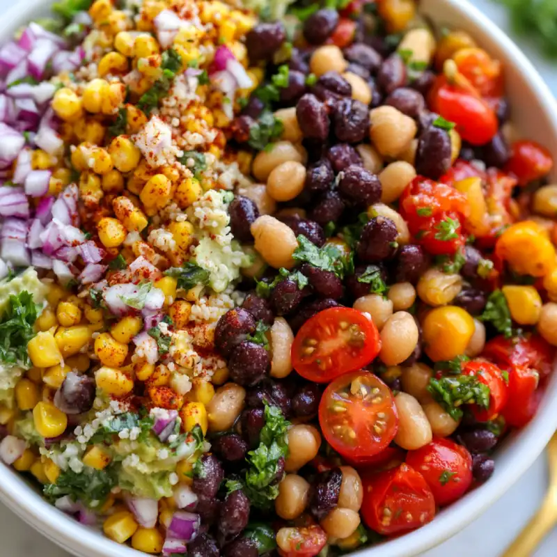 Mexican Bean Salad Bowl