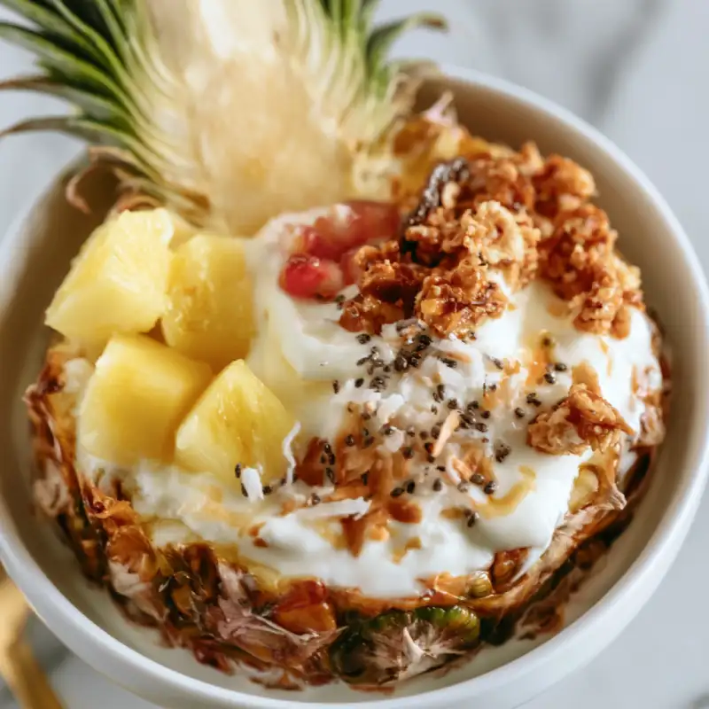 Pineapple Yogurt Bowl: Delicious Recipe