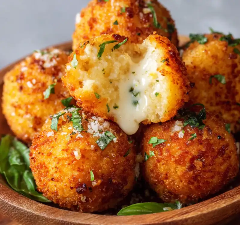 Crispy Golden Arancini
