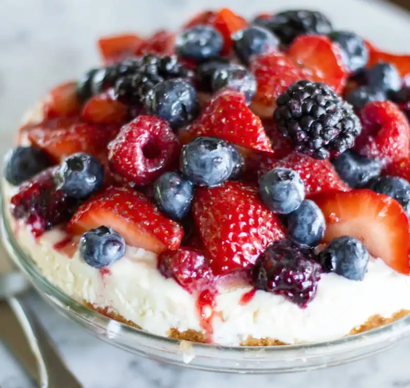 Triple Berry Cheesecake Fruit Salad: Delicious Summer Recipe