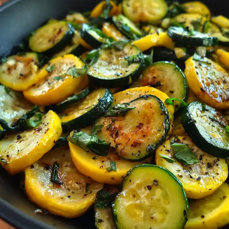 Delicious Sautéed Zucchini and Squash Recipe
