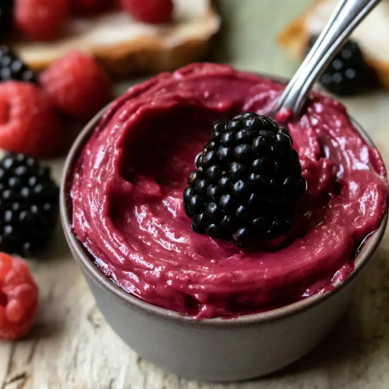 Homemade Blackberry Butter